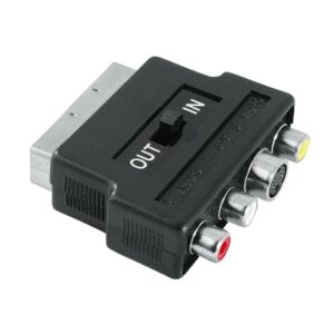 Hama S-Video/3 RCA (phono) - Scart Adapter