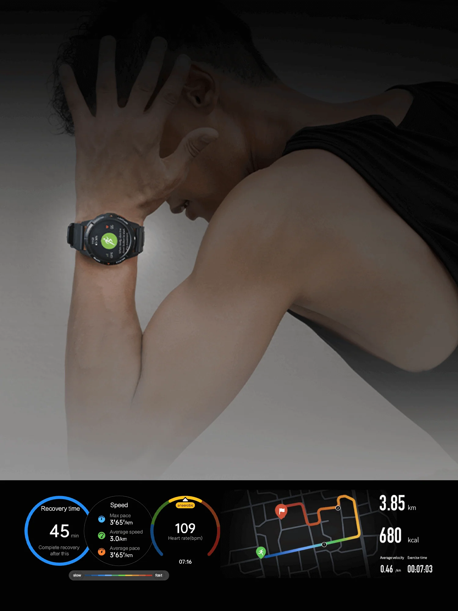 Mibro Gs Active Black - Image 3