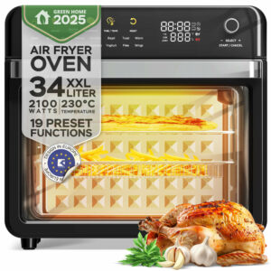 Airchef Pro 34Ltr Airfryer Oven Black