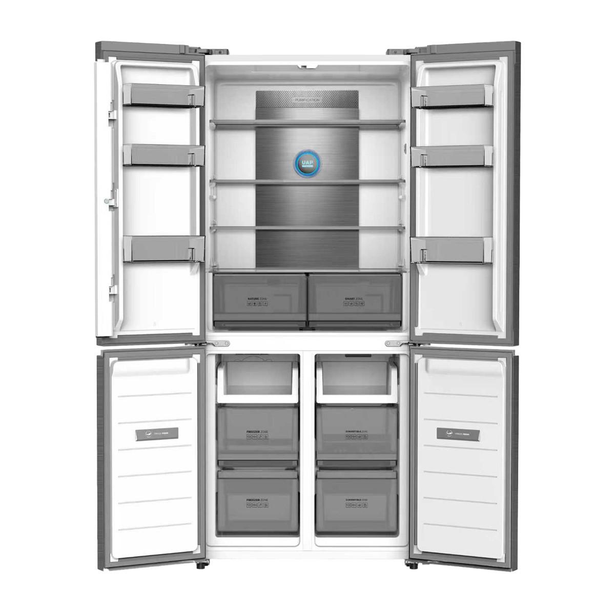 Ocean 4-door Fridge Freezer Dark Inox - Image 2