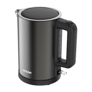 Ocean 1.7 Litre Black Kettle